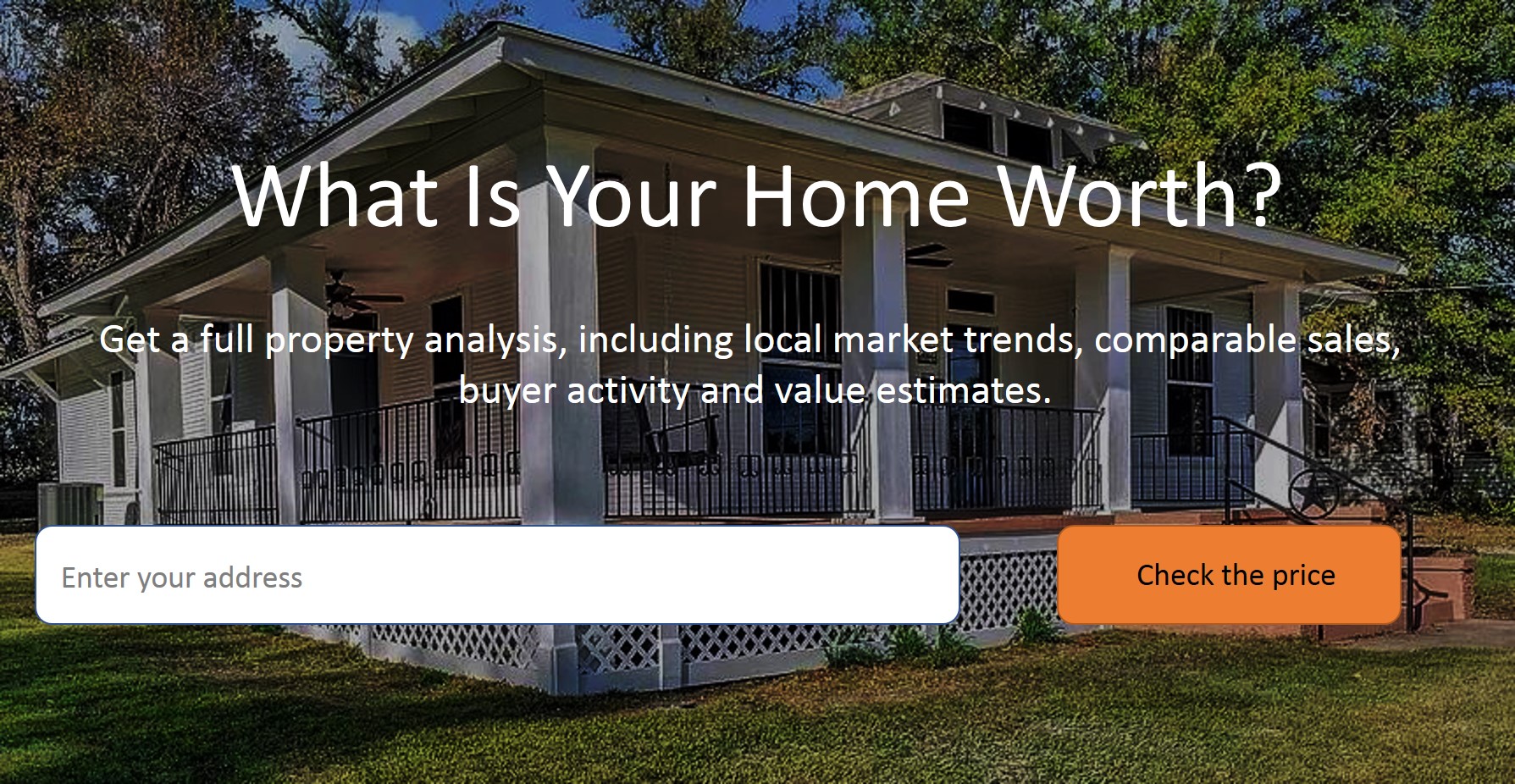 home value estimator